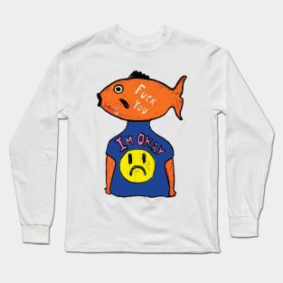 Fish Boy Long Sleeve T-Shirt